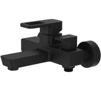 Смеситель для ванны и душа D-Lin с коротким изливом, черный D130366-A