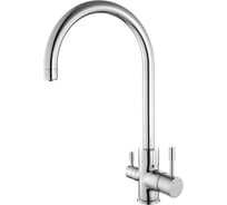 Смеситель для кухни IDDIS Kitchen F KF20SBJi05 с каналом для фильтрованной воды, бессвинцовая латунь