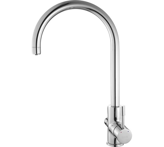 Смеситель для кухни IDDIS Kitchen F KF20SBJi05 с каналом для фильтрованной воды, бессвинцовая латунь