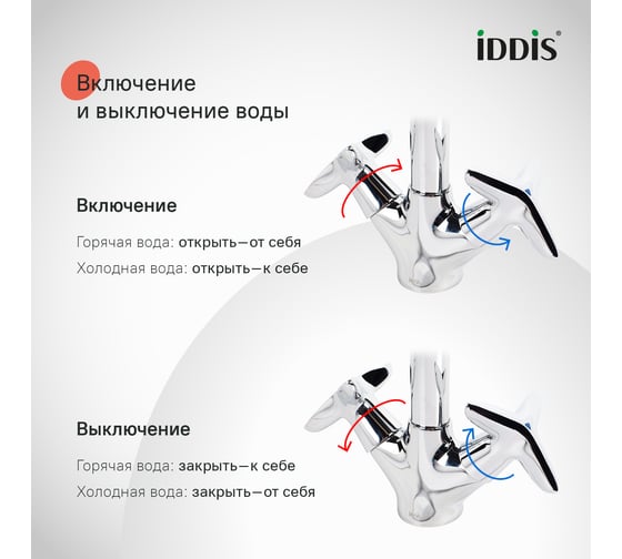 Смеситель для кухни IDDIS Коптер (Copter) COPSBJ0i05