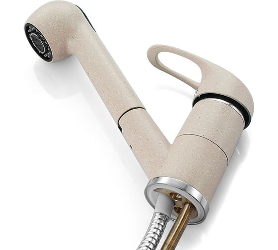 Смеситель для кухни IDDIS Alborg P AP3PB0Gi05 granucryl, песок