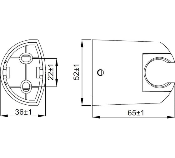 Держатель для лейки IDDIS 020 ID 020CP00I53