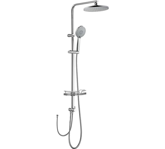 Душевой гарнитур с верхней лейкой IDDIS Elansa shower ID ELASB3FI76 1