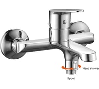 Смеситель для ванны без аксессуаров ESKO Colombo COL 54