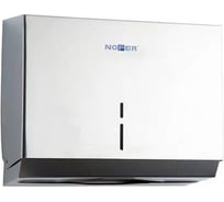 Диспенсер для листовых бумажных полотенец Nofer матовый 04005.S