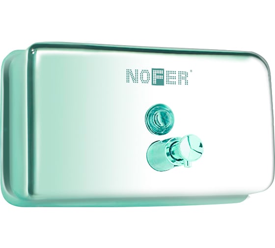 Диспенсер для мыла Nofer матовый 1200 мл горизонтальный 03002.S 1