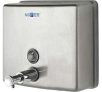 Диспенсер для мыла Nofer нержавеющая сталь матовый 1200 мл квадратный 03004.S