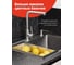 Диспенсер кухонный для жидкого мыла SHINY KITCHEN моющего средства, нержавейка B0121 3