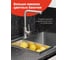 Диспенсер кухонный для жидкого мыла SHINY KITCHEN моющего средства, черный B0131 3