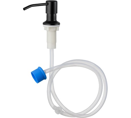 Диспенсер кухонный для жидкого мыла SHINY KITCHEN моющего средства, черный B0142