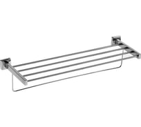 Полка для полотенец с вешалом Nofer Classic матовая 09036.S