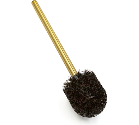 Щетка для туалетного ерша Bath Plus с золотой ручкой BB-504 gold