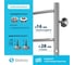 Полотенцесушитель водяной Дуга П6 500x1000 Стелмикс 4670078541161 4