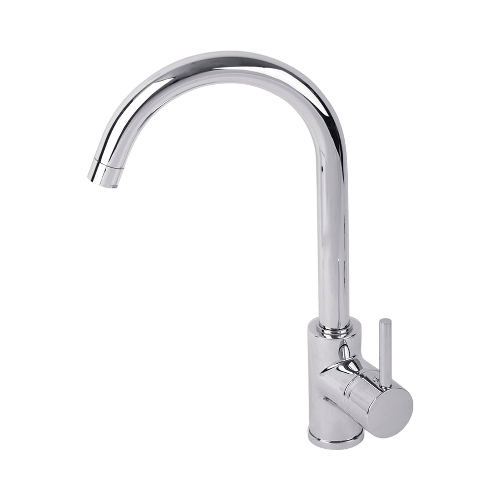 Смеситель для раковины Migliore FORTIS излив высокий изогнут, хром ...