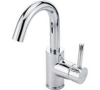 Смеситель для раковины Migliore FORTIS ручка сбоку, излив изогнут, донный клапан "click-clack", хром 31540