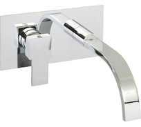 Смеситель для раковины Migliore KVANT скрытого монтажа настенный, (плоский излив), хром 18777