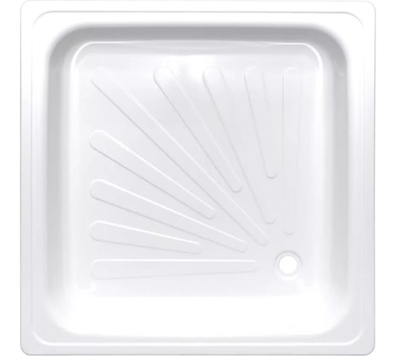 Душевой поддон Ligeya стальной, эмалированный 80x80x15 D250-00328 1