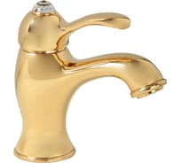 Смеситель для раковины Migliore LEM SWAROVSKI золото 18893