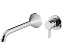 Смеситель для раковины Migliore SIRIUS скрытого монтажа, настенный, на 2 отверстия излив L21 см, хром 28181