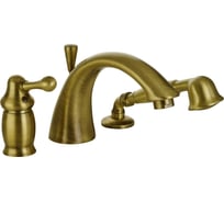 Смеситель на борт ванны Migliore MAYA на 3 отверстия, бронза 18914