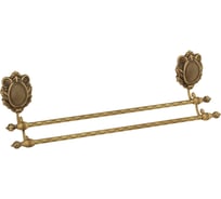 Полотенцедержатель Migliore CLEOPATRA двойной, L50 см, бронза 16644
