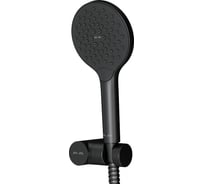 Душевой набор AM.PM Like ручной душ 120 мм, держатель ручного душа, душевой шланг, чёрный F0118022