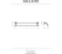 Полотенцедержатель Migliore MIRELLA двойной L62-65 см, золото 17335 4