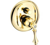 Смеситель Migliore BOMOND скрытого монтажа, 2-х позиционный, с девиатором, золото 26892