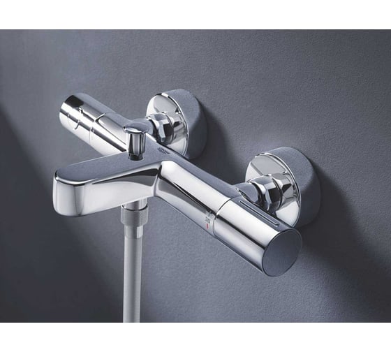Термостат для ванны внешнего монтажа Grohe Precision Get хром 34774000