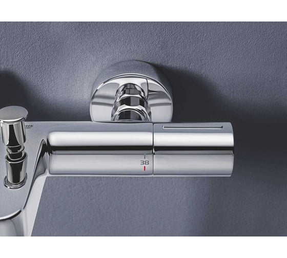 Термостат для ванны внешнего монтажа Grohe Precision Get хром 34774000