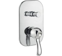 Смеситель Migliore LEM SWAROVSKI скрытого монтажа, 2-х позиционный, с девиатором, хром 18886