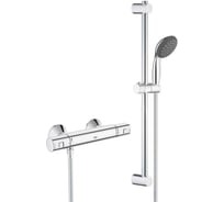 Термостатический смеситель для душа Grohe Precision Start с душевым гарнитуром, хром 34597000