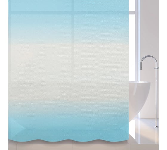 Штора для ванной комнаты Savol S-2D18A 1