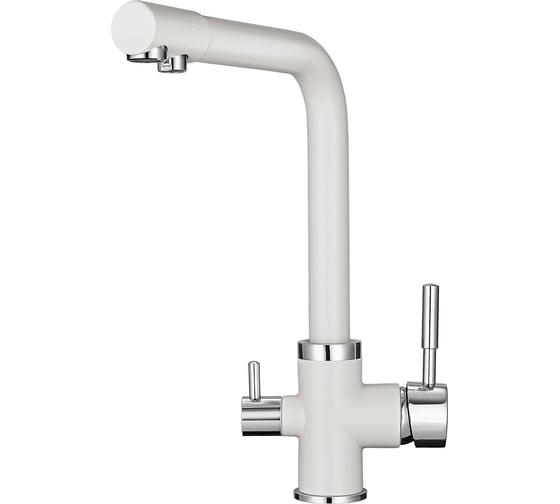 Смеситель для кухни Point белый PN3103W 1