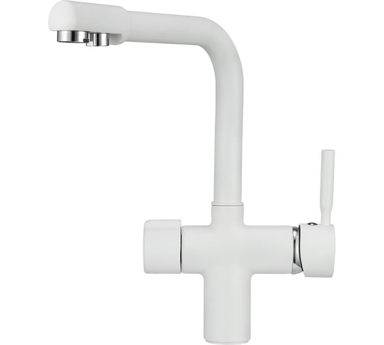Смеситель для кухни Point белый PN3104W 1