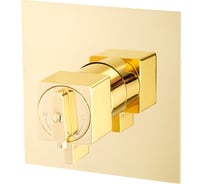 Смеситель Migliore KVANT GOLD скрытого монтажа, термостат, золото 25404