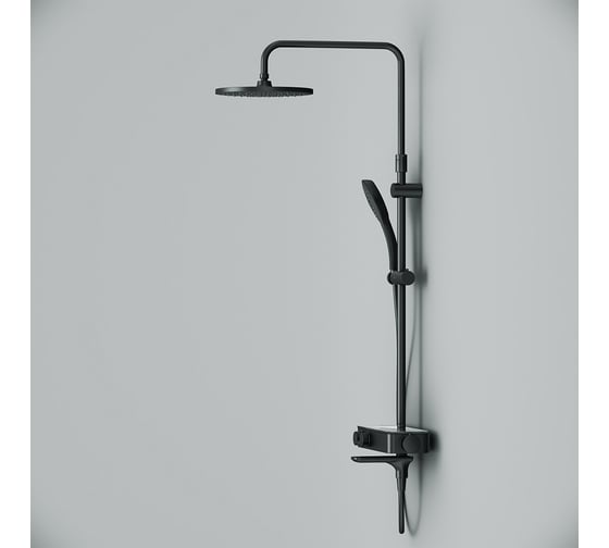Душевая система AM.PM Inspire v2.0 смеситель с термостатом, верхний душ d 250 F0750A522