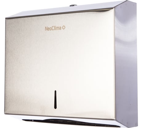 Диспенсер для бумажных полотенец Neoclima D-M1 нержавеющая сталь 34247