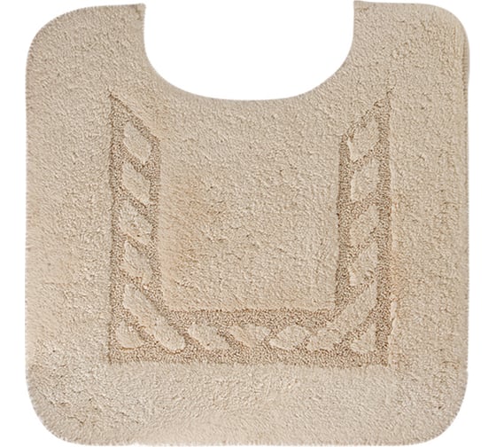 Коврик для WC Migliore COMPLEMENTI 60x60 см., кремовый, узор 2 22971 1