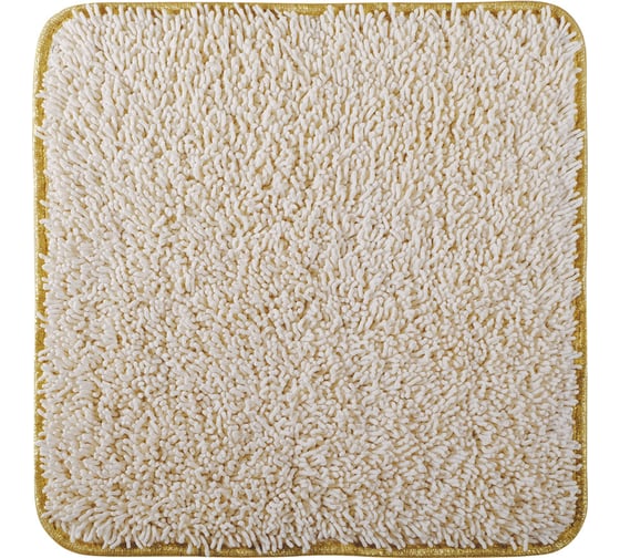 Коврик для ванной комнаты Migliore COMPLEMENTI CINIGLIA 60x60 см., кремовый 22368