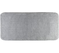 Коврик для ванной комнаты Migliore 60x120 см., без вышивки, серый, окантовка серебро 31928