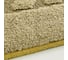 Коврик для ванной комнаты Migliore 60x120 см., вышивка логотип КОРОНА, капучино, окантовка золото 31915 3