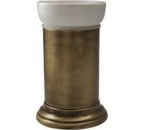 Настольный стакан Migliore MIRELLA керамика/бронза 17157