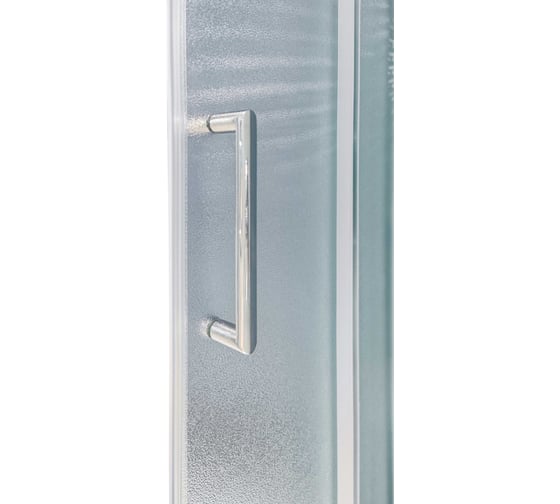 Боковая часть душевого ограждения SANTREK AQUA Lea- SP-700-G-Chrome 700х1850 стекло грейп 5 мм, профиль хром 308485