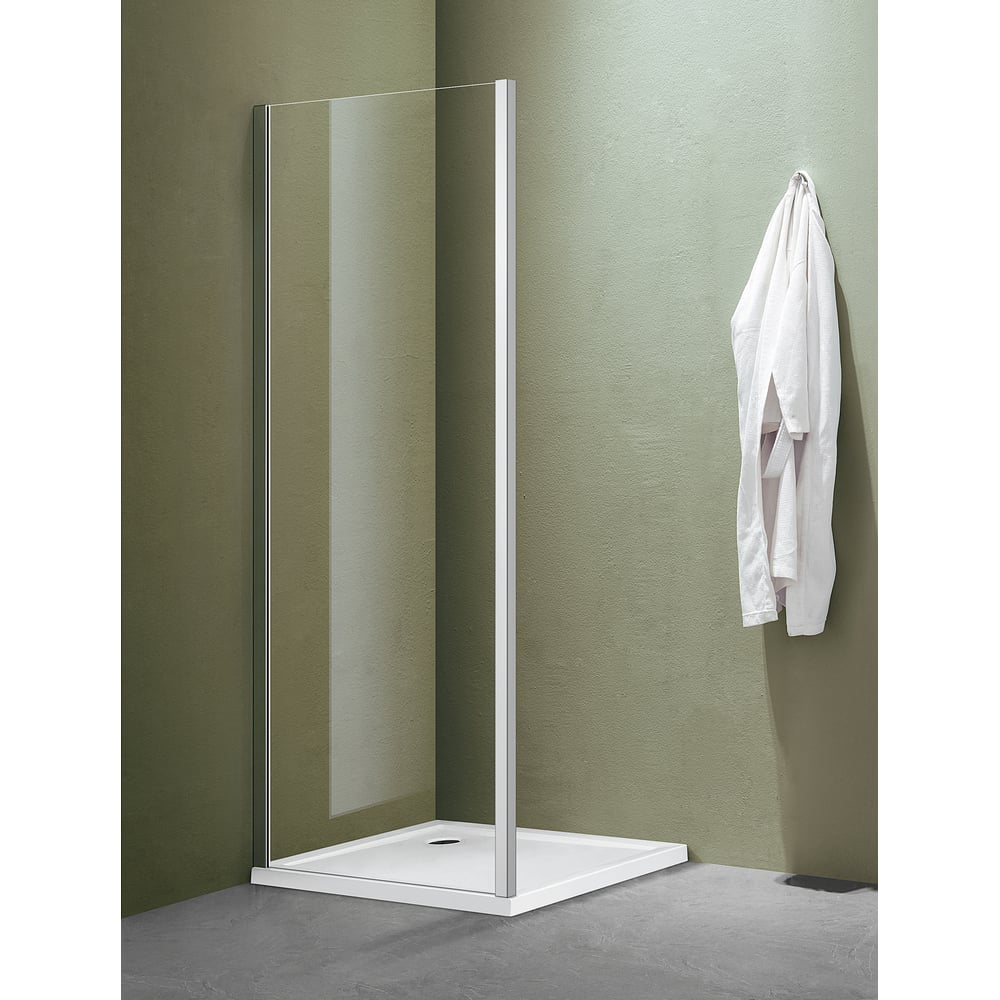 Боковая часть душевого ограждения SANTREK AQUA Lea- SP-900-C-Chrome ...