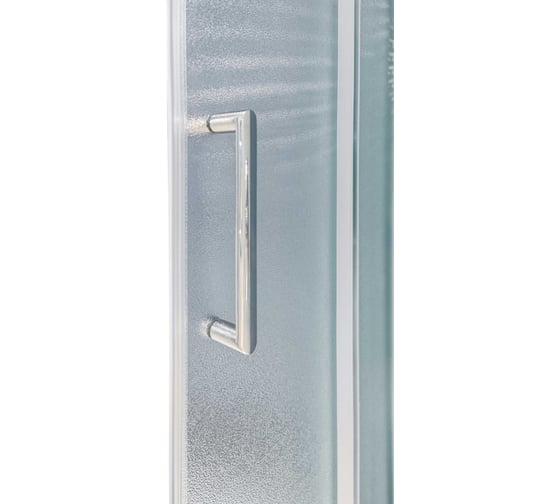 Душевое ограждение SANTREK AQUA Lea- DF-1600-G-Chrome 1600х1850 мм, прямое, стекло грейп 5 мм, профиль хром 308523