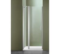 Душевое ограждение SANTREK AQUA Luna-DF-1100-C-Chrome 1100х1850 мм, прямое, стекло прозрачное 5 мм, профиль хром 308538