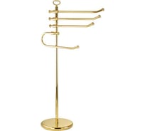 Стойка для полотенец Migliore MIRELLA низкая, h95 см., золото 17346