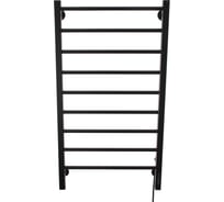 Полотенцесушитель Domoterm Электро куба п9 сталь 500x950 черный 4670030728050