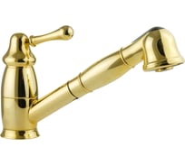 Смеситель для кухни Migliore CUCINA MAYA c выдвижной лейкой, золото 18273